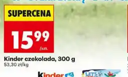 Biedronka Kinder czekolada oferta