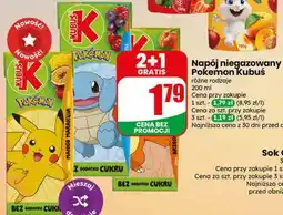 Dino Napój niegazowany Pokemon Kubuś oferta