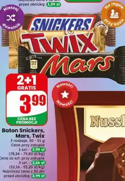 Dino Baton Snickers, Mars, Twix oferta