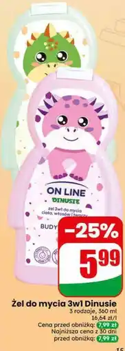 Dino Żel do mycia 3w1 Dinusie oferta