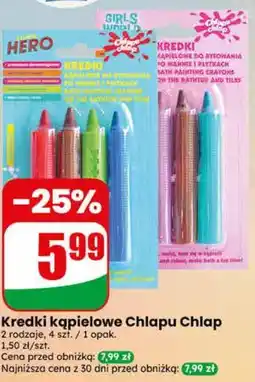 Dino Kredki kąpielowe Chlapu Chlap oferta