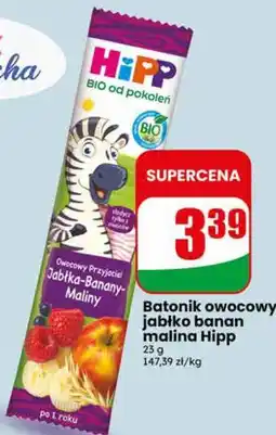 Dino Hipp Batonik owocowy jabłko banan malina oferta