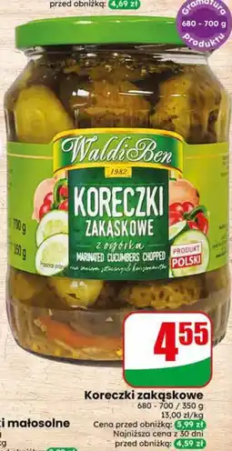 Dino Koreczki zakąskowe WaldiBen oferta
