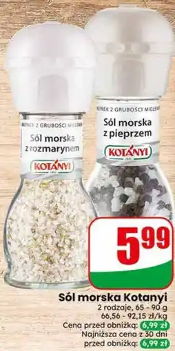 Dino Sól morska Kotanyi oferta