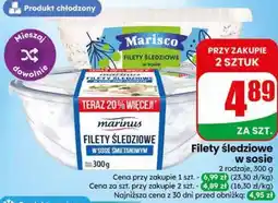 Dino Filety śledziowe w sosie Marisco/Marinus oferta