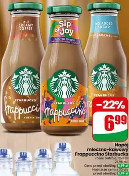 Dino Napój mleczno-kawowy Frappuccino Starbucks oferta