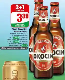 Dino Piwo Okocim Jasne retro oferta