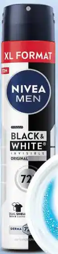 Dino Nivea Men Black & White Invisible Original Anti-Perspirant Spray XL oferta