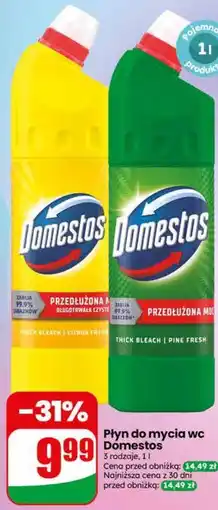 Dino Płyn do mycia wc Domestos oferta