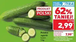 Kaufland Polskie ogórki luzem oferta