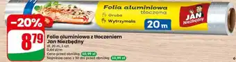 Dino Folia aluminiowa z tłoczeniem Jan Niezbędny oferta