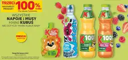 Kaufland Wszystkie napoje i musy marki KUBUŚ oferta