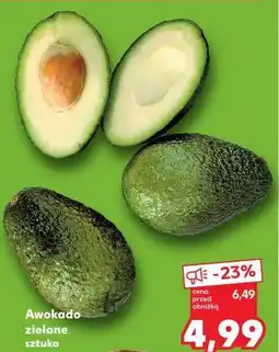 Kaufland Awokado zielone sztuka oferta