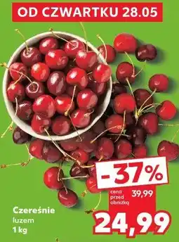 Kaufland Czereśnie luzem oferta