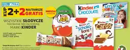 Kaufland Wszystkie słodycze pakowane niechłodzone marki Kinder oferta