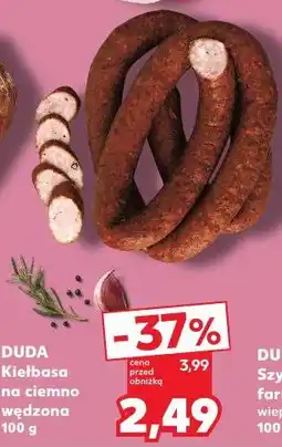 Kaufland Duda Kiełbasa na ciemno wędzona oferta