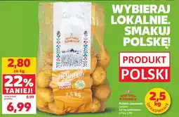 Kaufland Stąd takie Dobre! Polskie ziemniaki jadalne 2,5 kg opakowanie oferta