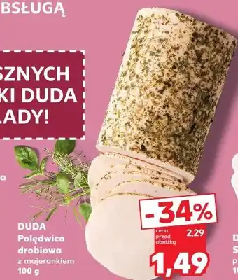 Kaufland Duda Polędwica drobiowa z majerankiem oferta