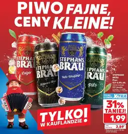 Kaufland Piwo STEPHANS BRÄU oferta