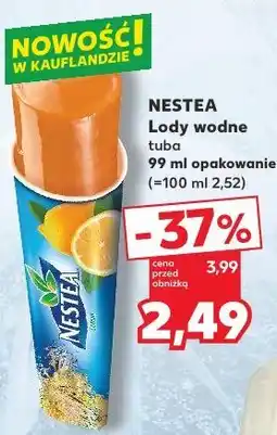 Kaufland NESTEA Lody wodne tuba oferta