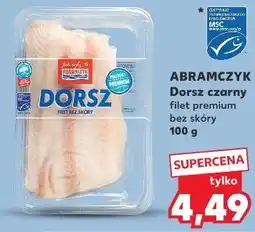 Kaufland ABRAMCZYK Dorsz czarny filet premium bez skóry oferta