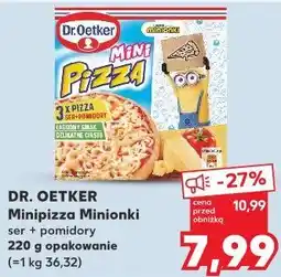 Kaufland DR. OETKER Minipizza Minionki ser + pomidory 220 g opakowanie oferta