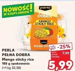 Kaufland PERLA PEŁNA DOBRA Mango sticky rice 185 g opakowanie oferta