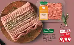 Kaufland Stoisko Mięsne Mięso mielone z nogi z indyka 500 g opakowanie oferta