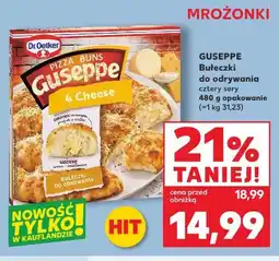 Kaufland GUSEPPE Bułeczki do odrywania cztery sery 480 g opakowanie oferta