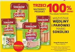 Kaufland WSZYSTKIE WĘDLINY I PARÓWKI MARKI SOKOLIKI oferta