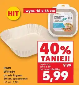 Kaufland Wkłady do air fryera 50 szt. opakowanie oferta