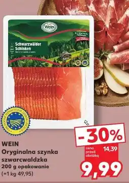 Kaufland Oryginalna szynka szwarcwaldzka oferta