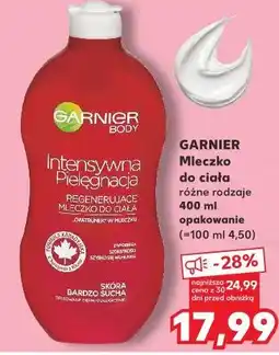 Kaufland GARNIER Mleczko do ciała oferta