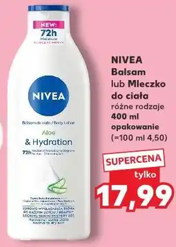 Kaufland NIVEA Balsam lub Mleczko do ciała oferta