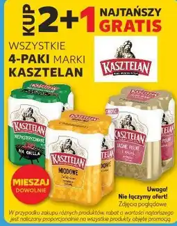 Kaufland WSZYSTKIE 4-PAKI MARKI KASZTELAN oferta