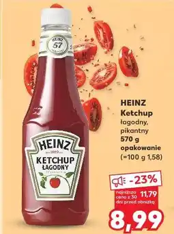Kaufland Heinz Ketchup łagodny, pikantny oferta