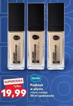 Kaufland Podkład w płynie bevola różne rodzaje 30 ml opakowanie oferta