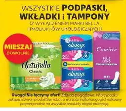 Kaufland Wszystkie podpaski, wkładki i tampony oferta