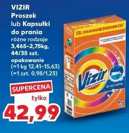 Kaufland Proszek lub Kapsułki do prania różne rodzaje oferta