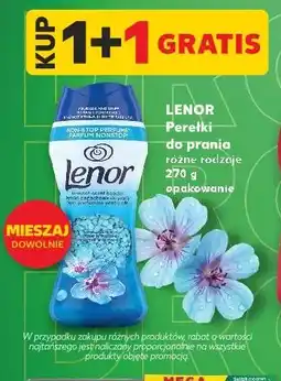 Kaufland Lenor Perełki do prania różne rodzaje oferta