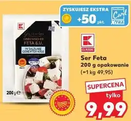 Kaufland Ser Feta 200 g opakowanie oferta