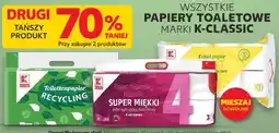 Kaufland Wszystkie Papiery toaletowe marki K-Classic oferta
