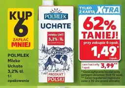 Kaufland POLMLEK Mleko Uchate 3,2% tł oferta