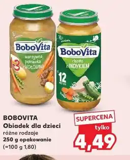 Kaufland Obiadek dla dzieci Bobovita oferta