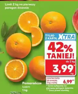 Kaufland Pomarańcze, luzem 1 kg oferta