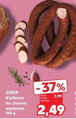 Kaufland DUDA Kiełbasa na ciemno wędzona 100 g oferta