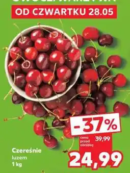 Kaufland Czereśnie luzem 1 kg oferta
