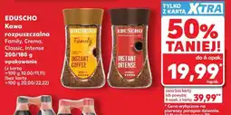 Kaufland EDUSCHO Kawa rozpuszczalna Family, Crema, Classic, Intense 200/180 g opakowanie oferta