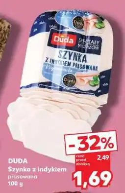 Kaufland Szynka z indykiem prasowana oferta