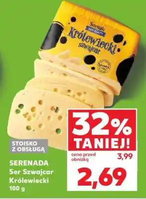 Kaufland SERENADA Ser Szwajcar Królewiecki 100 g oferta